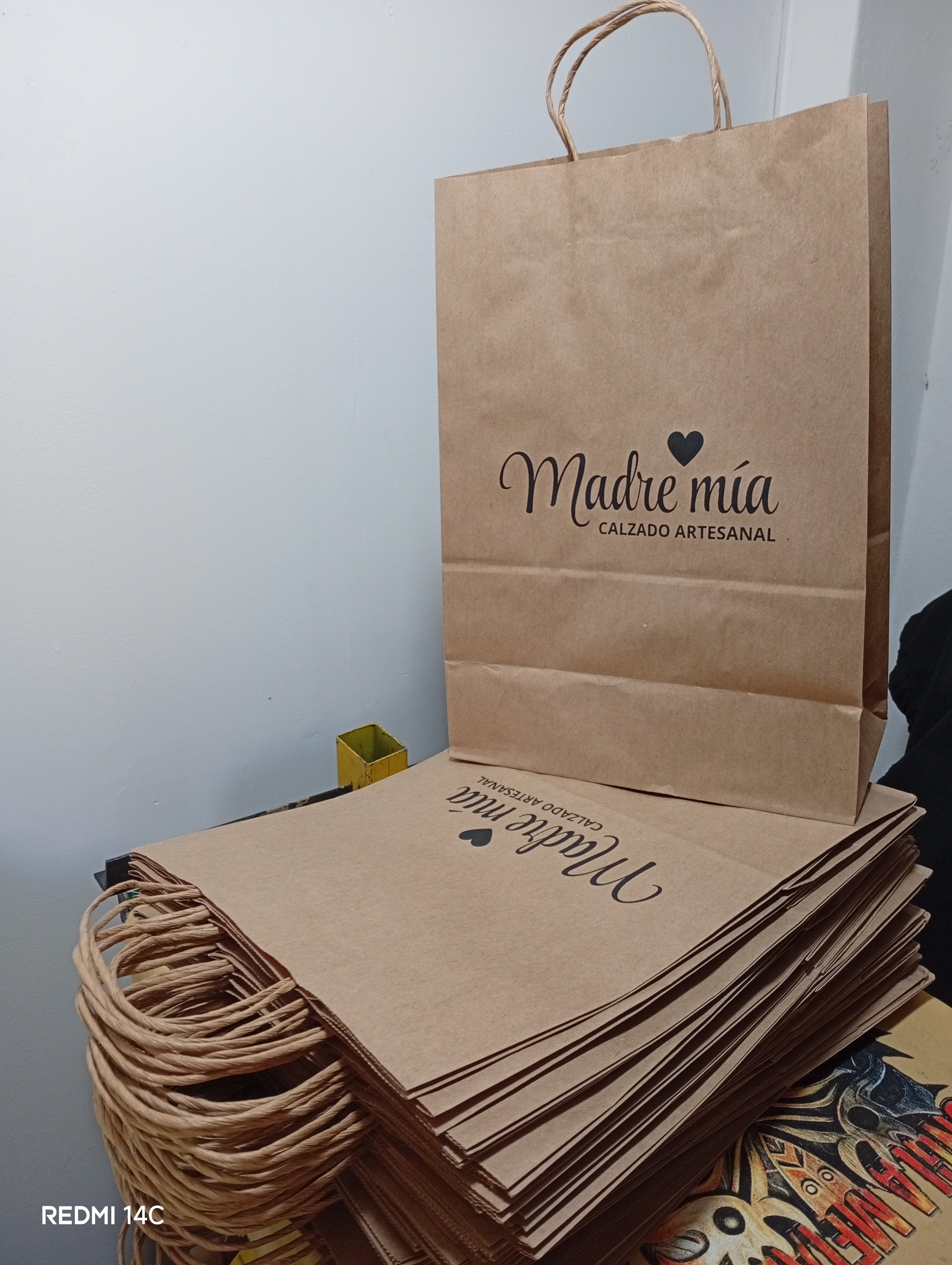 Bolsas de papel Kraft