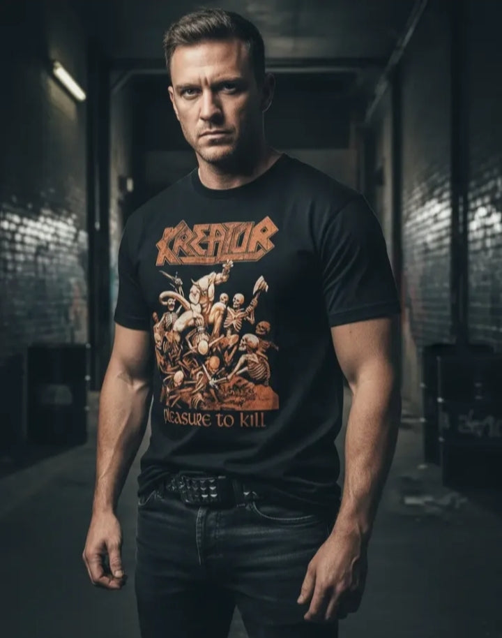Remera Kreator Pleasure to kill