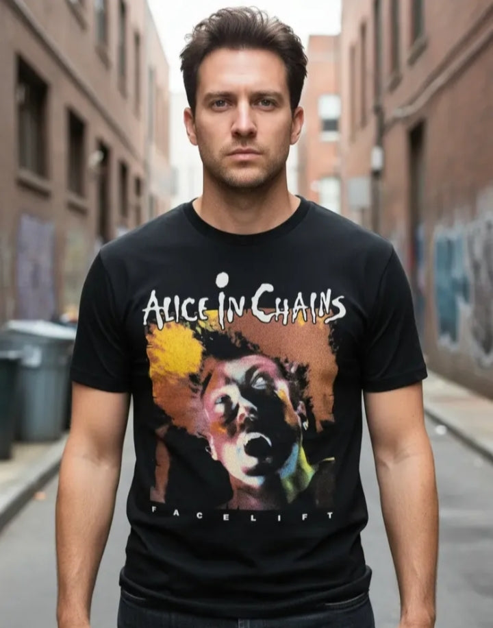 Remera Alice in Chains Facelift