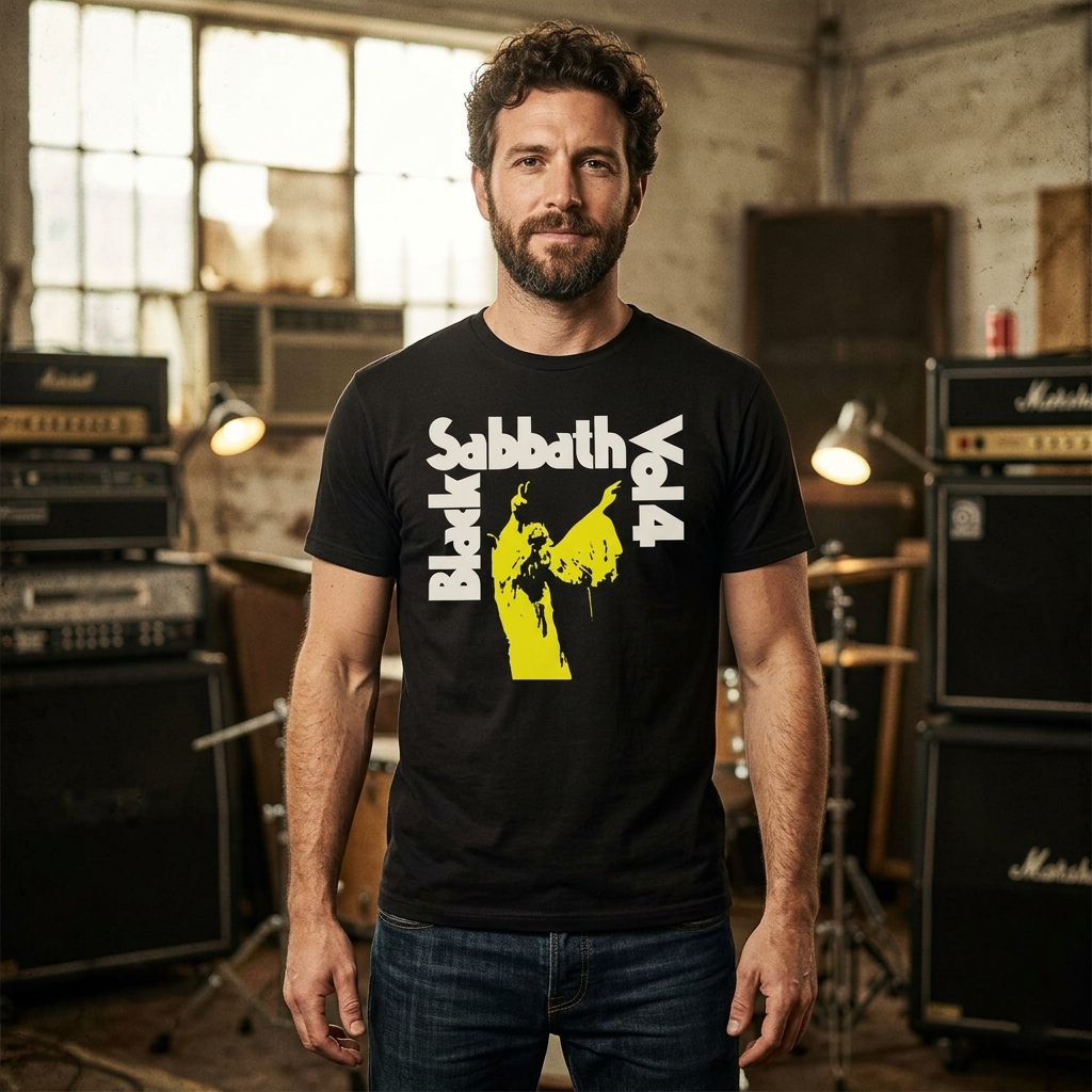 Remera Black Sabbath Vol 4