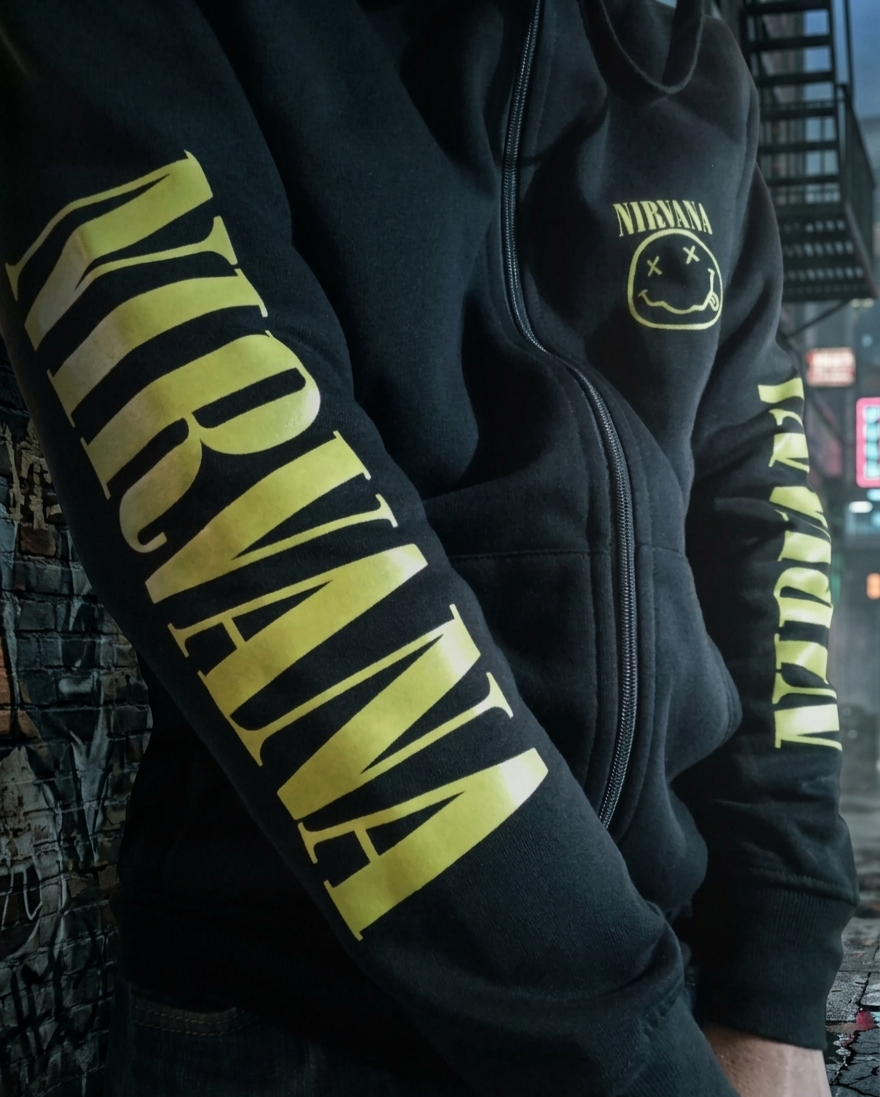 Campera de felpa Nirvana