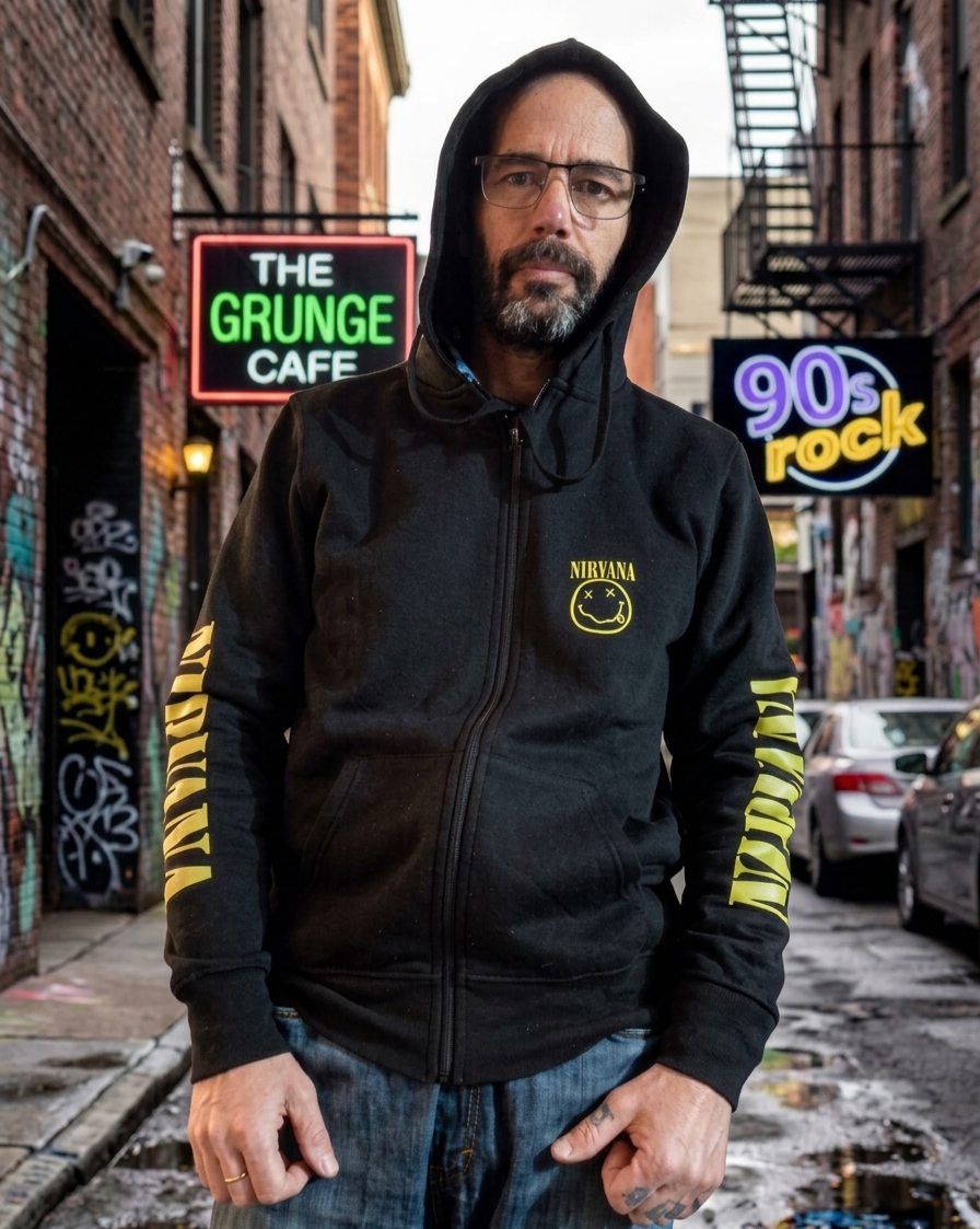 Campera de felpa Nirvana