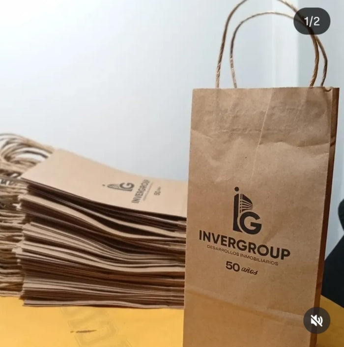 Bolsas de papel Kraft