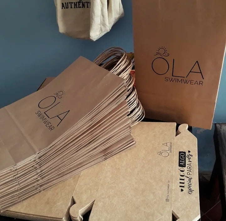Bolsas de papel Kraft