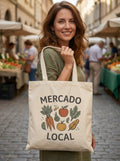 Bolso de lino grande (Tote bag)