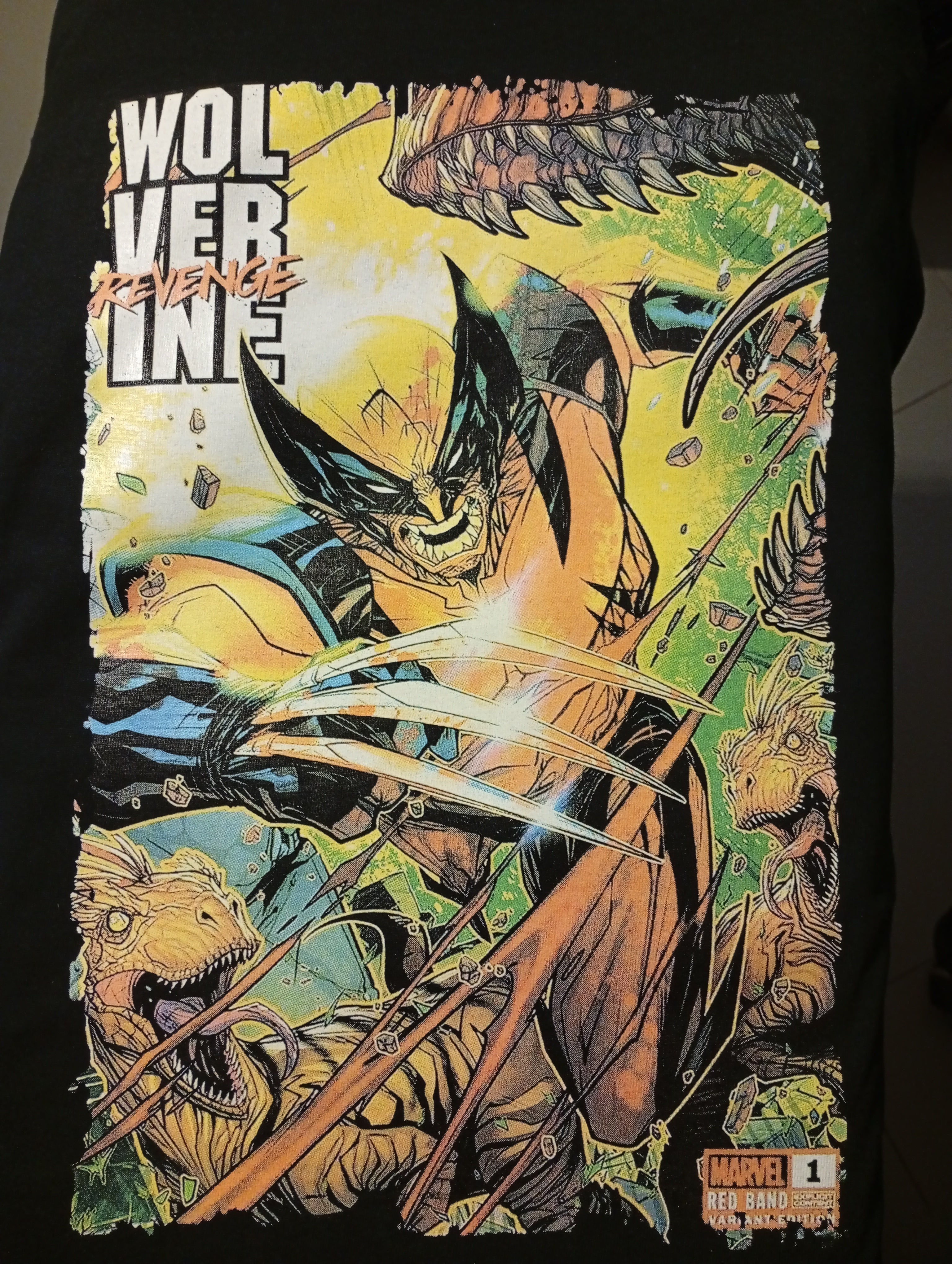 Camiseta "Wolverine Revenge"