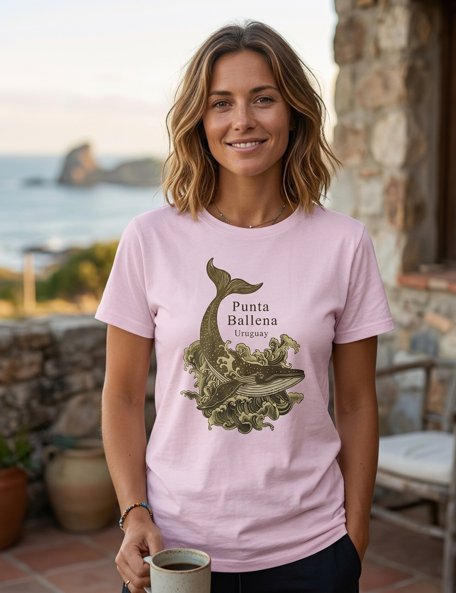 Camiseta Punta Ballena – 100% Algodón