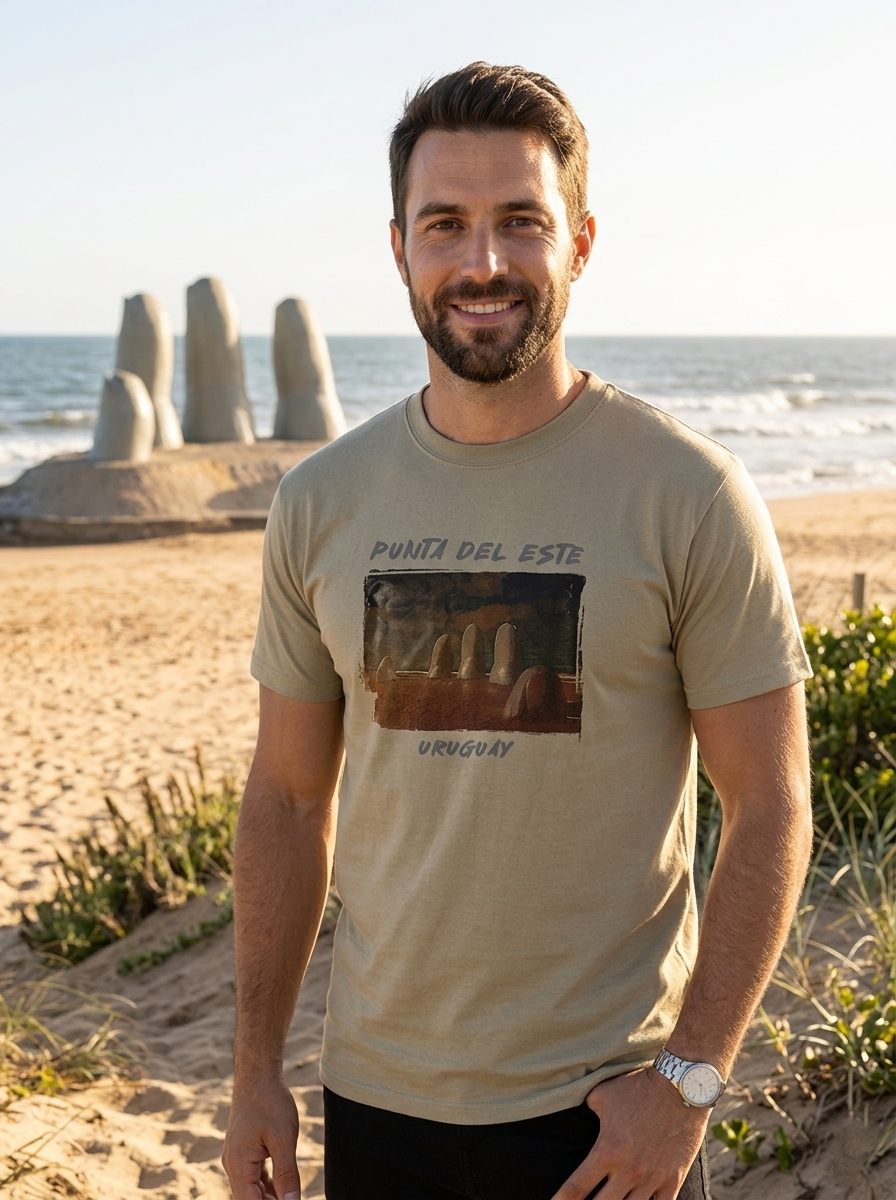 Camiseta Punta del Este "Dedos"