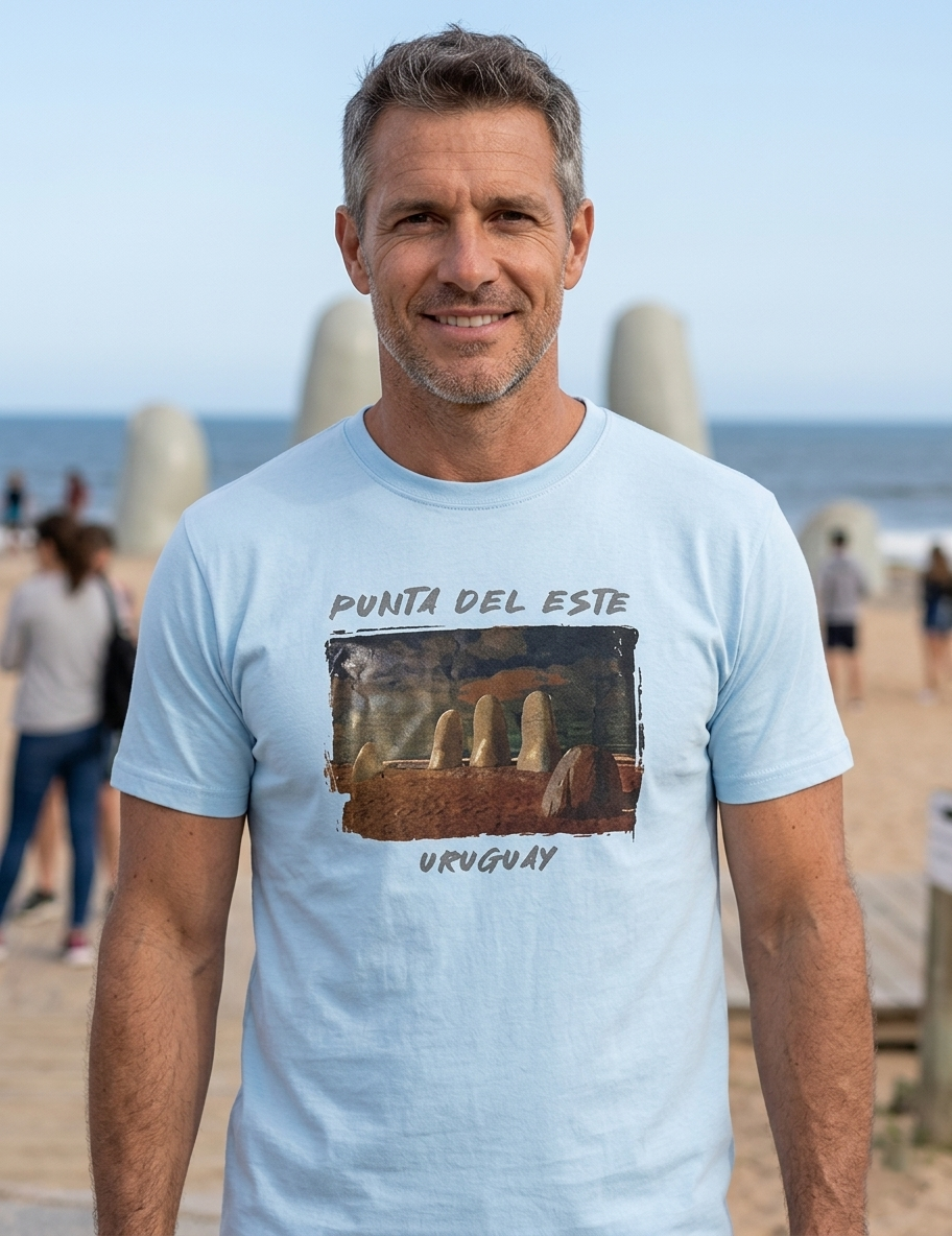 Camiseta Punta del Este "Dedos"