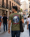 Camiseta "Handle" color verde olivo