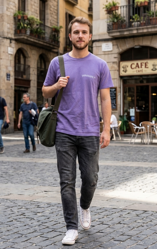 Renera "Handle" color morado