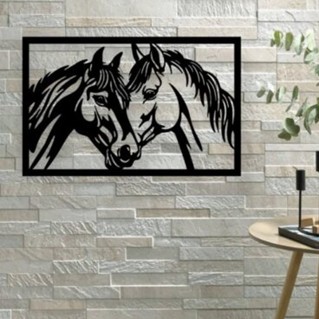 Cuadro de Caballos de 60x40 cm