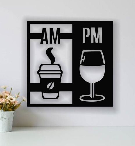 Cuadro Café o vino  AM PM