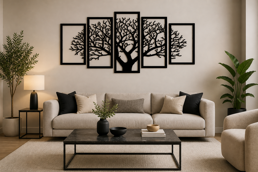Cuadro de Árbol en 5 partes