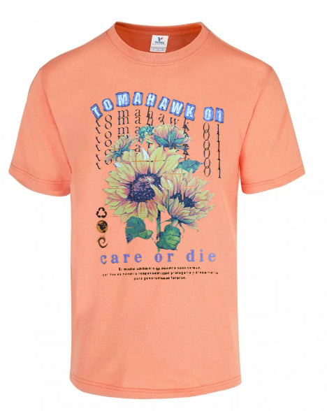 Camiset a"Care" color coral