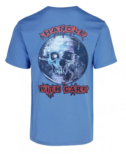 Remera "Handle color celeste