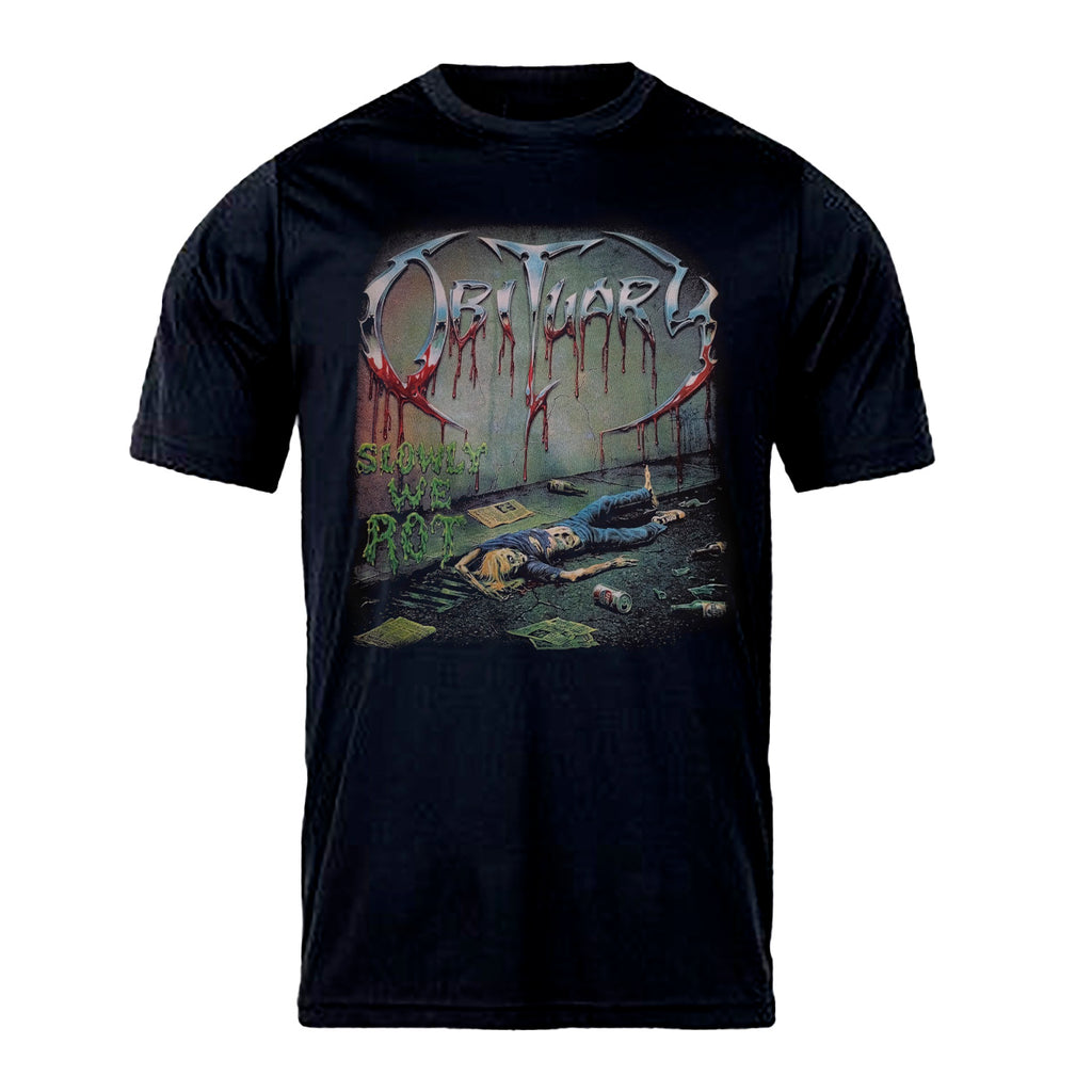 Remera Obituary Slowly we rot