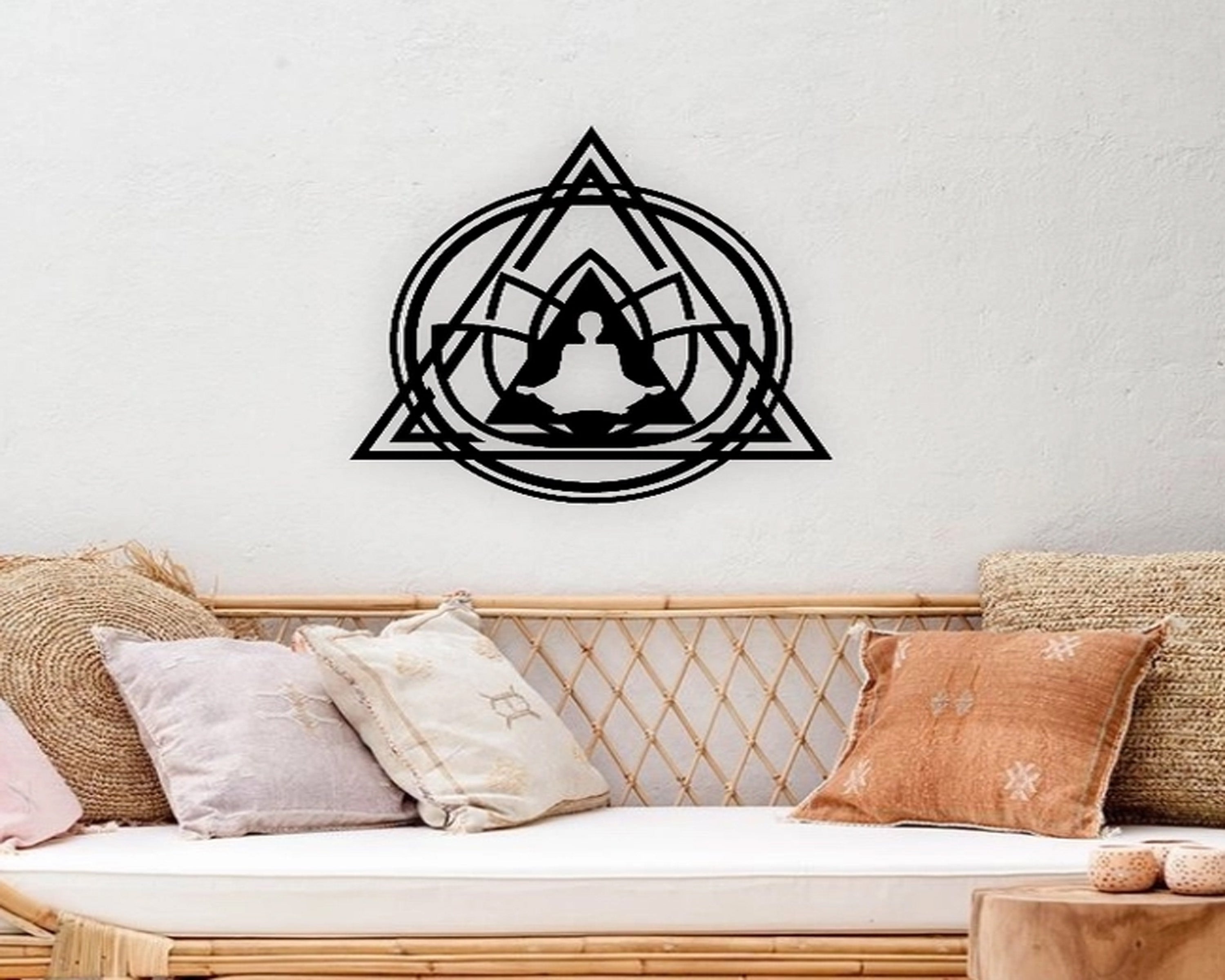 Cuadro decorativo de meditación