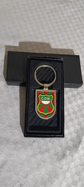 Llavero Metálico forma escudo de Deportivo Maldonado